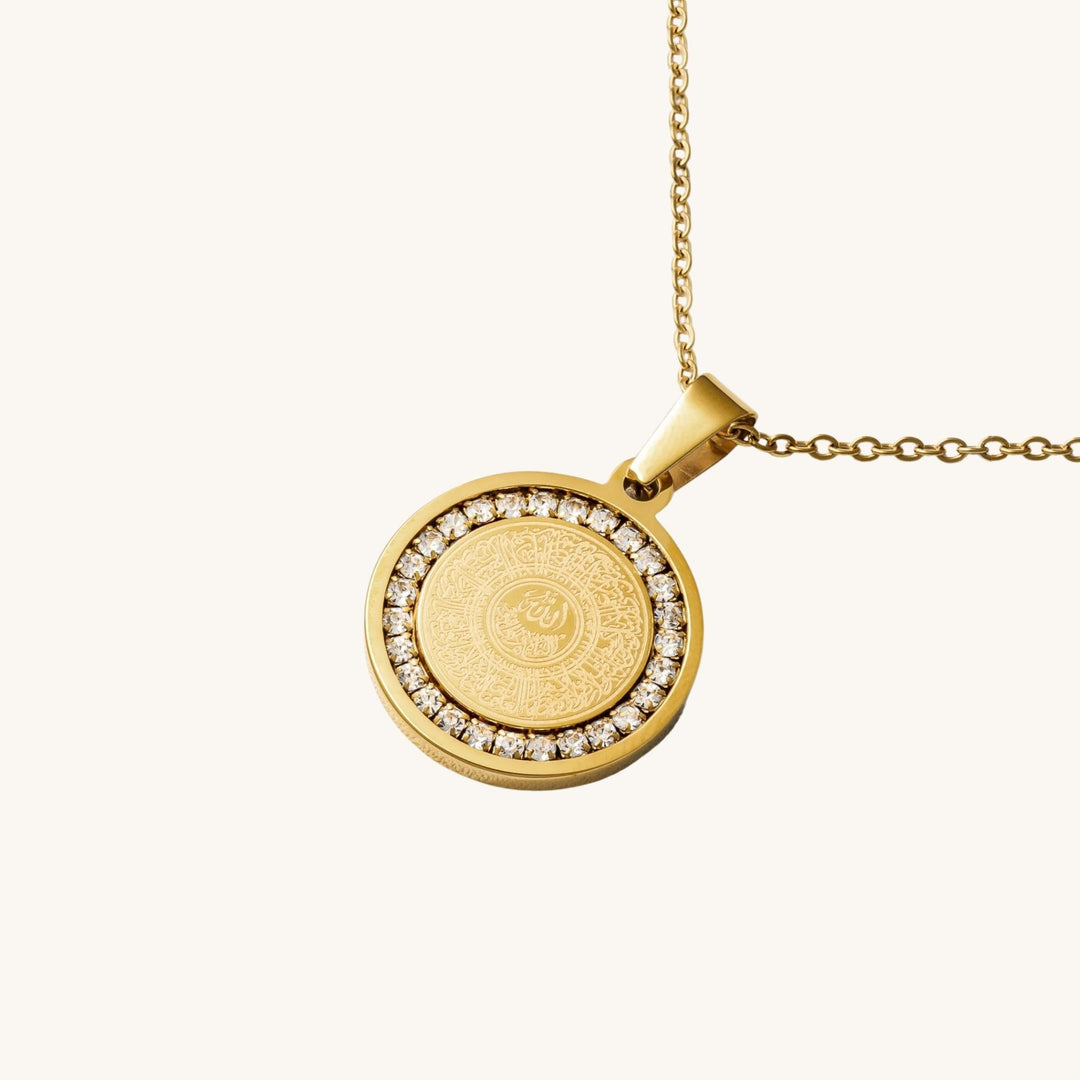Collier en cristal Ayat Al Kursi | Femme