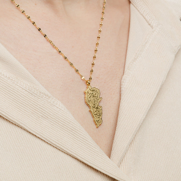 Collier palestine | Femme