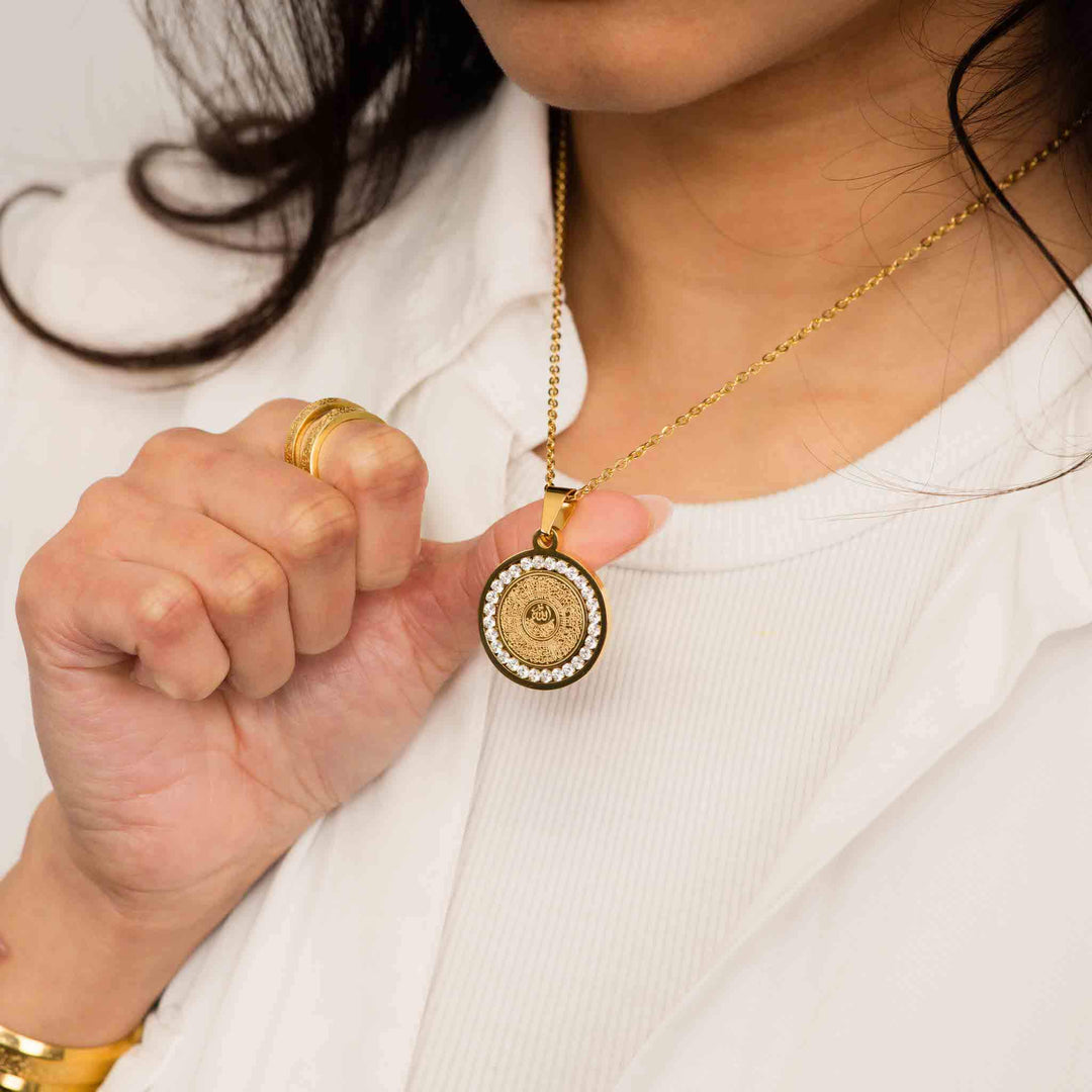 Collier en cristal Ayat Al Kursi | Femme