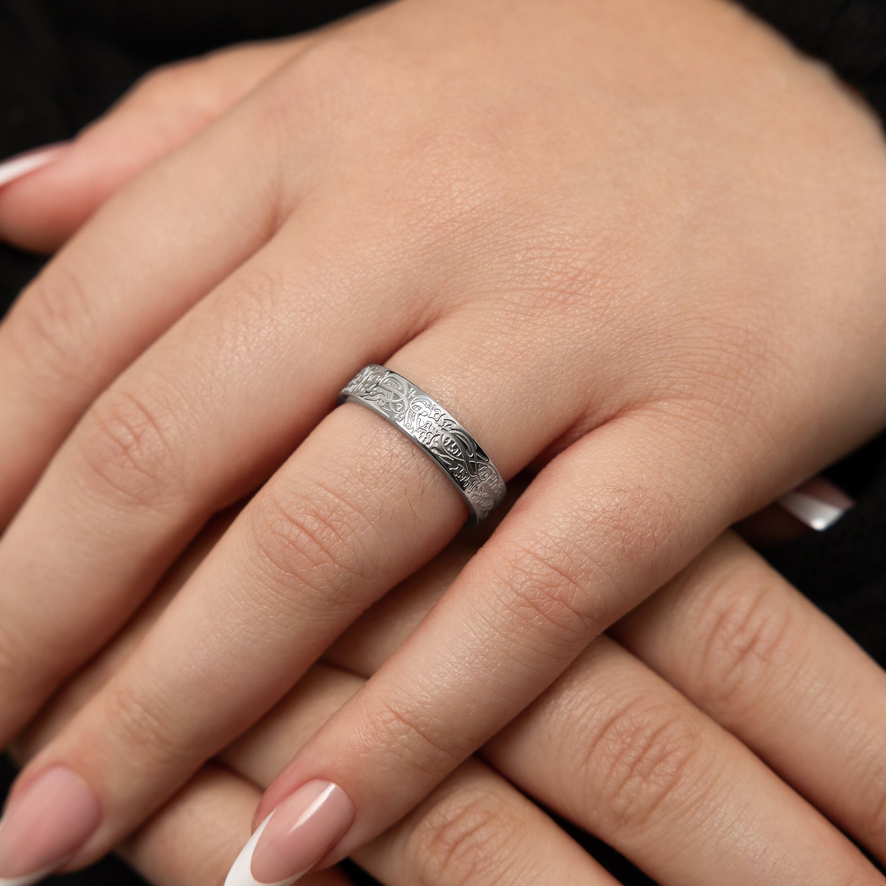 Bague « Avec difficulté vient la facilité » | Femme