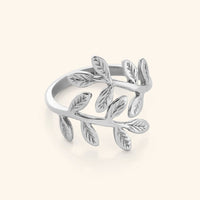 Bague feuille d'olivier de Palestine