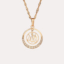 Collier en cristal Allah | Femme