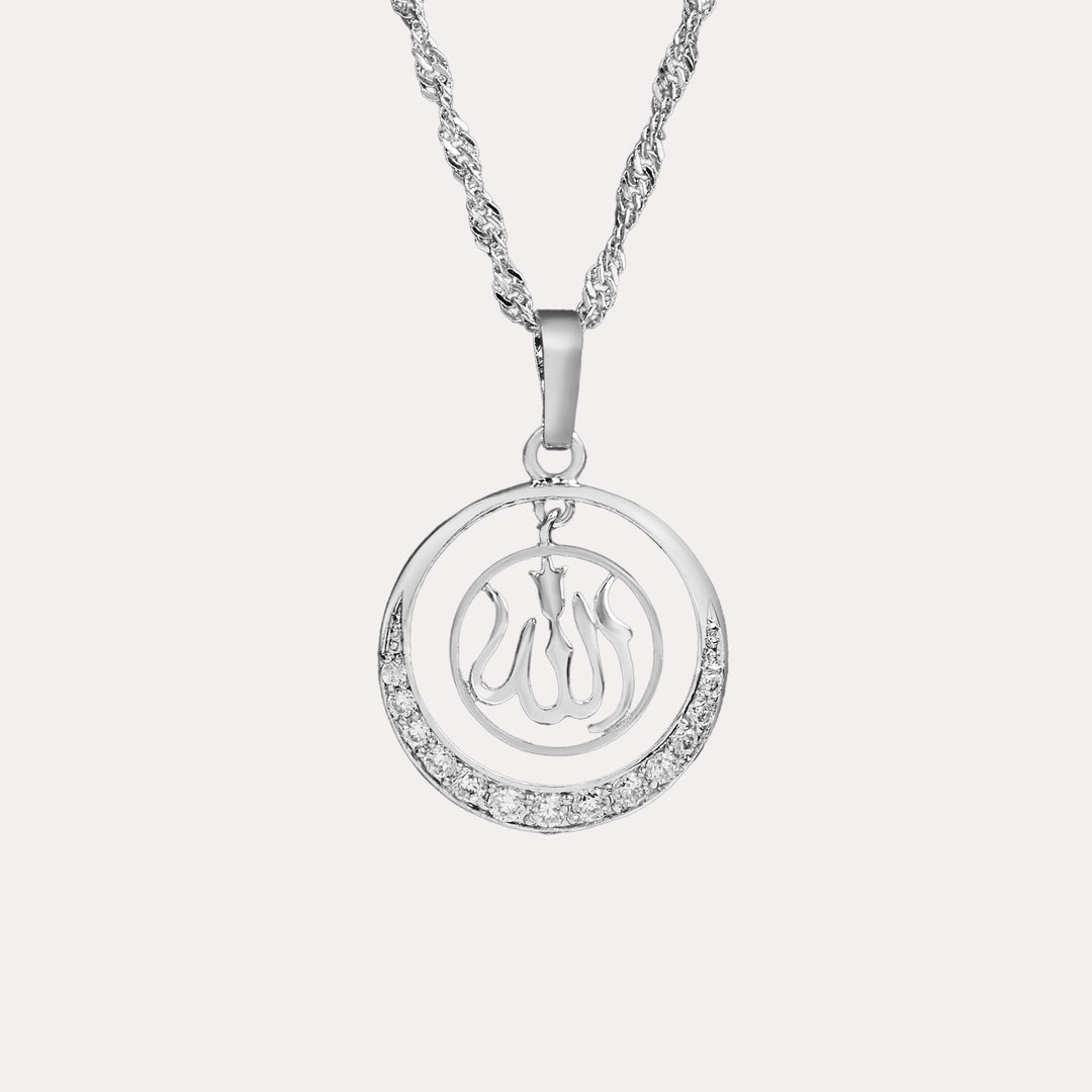 Collier en cristal Allah | Femme